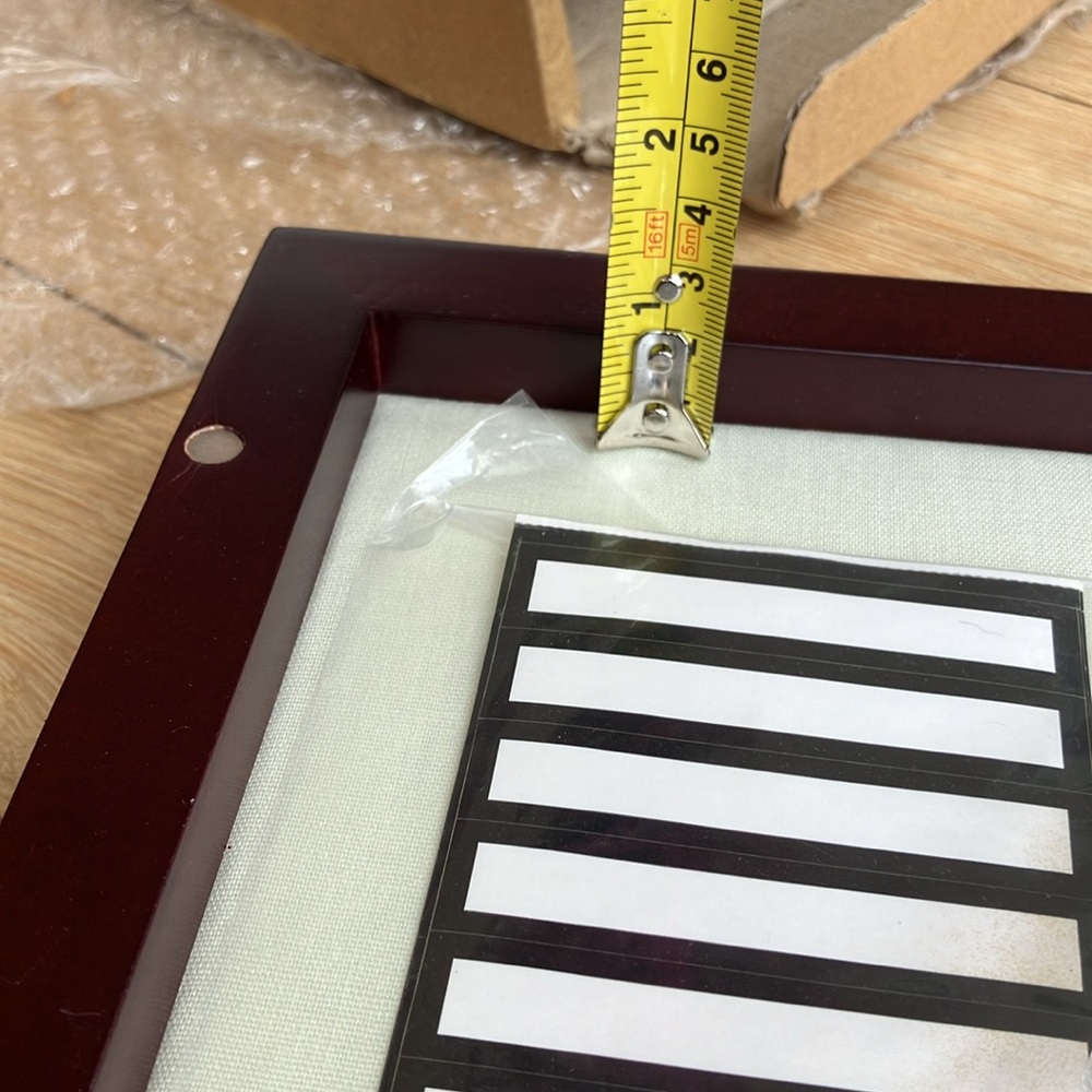 Shadow box display frame - Picture 10 of 15
